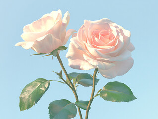 Obraz premium Beautiful flowers close-up