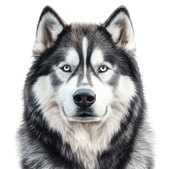 Obraz premium Majestic Siberian Husky Portrait