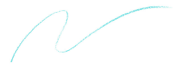 light blue pencil strokes isolated on transparent background