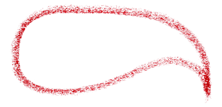 Separate red speech bubble on transparent background. - Powered by Adobe