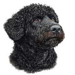 Portrait of a Lagotto Romagnolo Dog