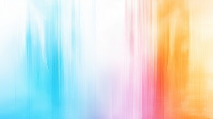 Obraz premium A textured rainbow background design with subtle brushstroke details for an artistic, handcrafted feel.