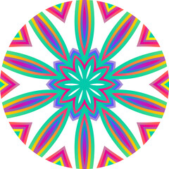 circle pattern Traditional Indonesian batik for decorating tile designs, walls, floors and commercial textile products	