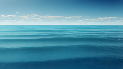 Obraz premium Infinite Blue Sea Horizon