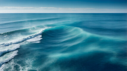 Obraz premium Infinite Blue Sea Horizon