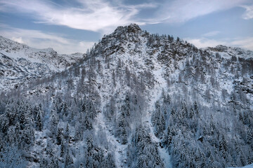 Montagna d'inverno