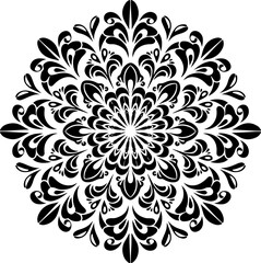 Elegant Mandala Art, Mandala
Intricate Symmetrical Pattern, Symmetry
Black and White Mandala, Monochrome
Ornamental Circular Design, Ornament
Detailed Line Art Mandala, Line Art
Floral-Inspired Mandal