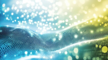 A dynamic dot gradient background with a modern, abstract feel