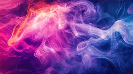 Obraz premium A dynamic and colorful gradient with bold, contrasting colors