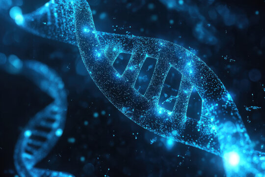 CRISPR gene-editing lab curing genetic disorders with DNA sequences