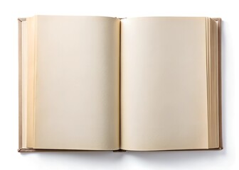 open book isolated on white