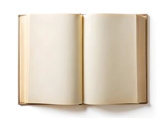 open book isolated on white