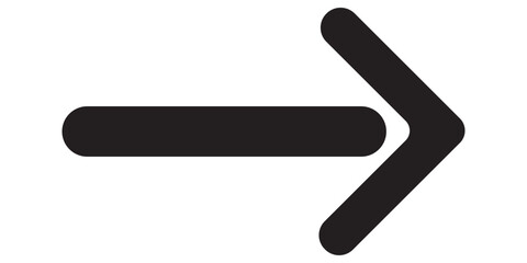 Long arrow. Black arrow pointing right. Black large arrow pointing right. Bold thine long arrow. arrow icon, black right arrow, black direction pointer, straight pointed arrow icon,