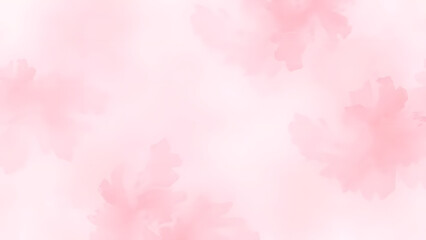 A soft pink abstract watercolor background evokes the light, airy texture of a summer sky