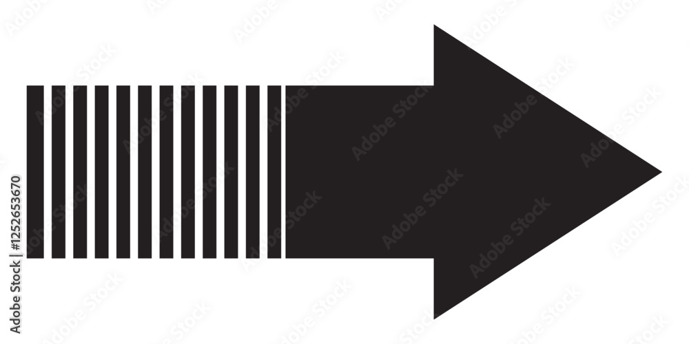 Poster long arrow. black arrow pointing right. black large arrow pointing right. bold thine long arrow. vec