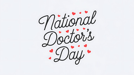 Fototapeta premium National Doctor's Day