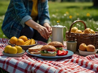 Breakfast picnic 