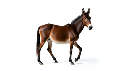 Fototapeta premium Mule: The Resilient Workhorse of Transport and Agriculture