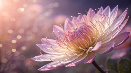 Dreamy Pastel Sound Waves: Macro Photography of Vibrant, Intimate Nature's Symphony in 4K