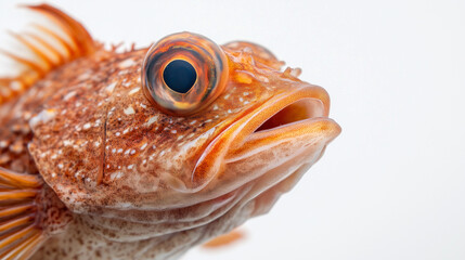 siamese fighting fish isolated on white