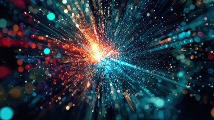 Naklejka premium A diverse team having a brainstorming session around a laptop.