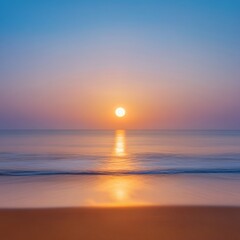 Time Lapse View of the Sun Moving Across the Sky at Sunrise