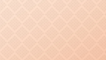 Vector abstract geometric floral seamless pattern. Subtle light color background. Simple minimal oriental ornament. Delicate texture with diamond shapes, stars, rhombuses, grid. Repeat design