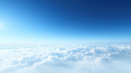 Fototapeta premium blue sky and clouds