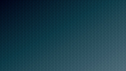 Omega geometric shape making loop on dark blue abstract plastic texture, background, pattern with radial gradient color in minimal simple modern style.