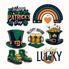 Festive St. Patrick's Day Celebration Design Seamless Pattern