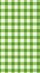 Green Gingham Background Illustration