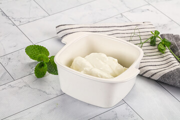 Traditional soft dietary Greek yoghurt