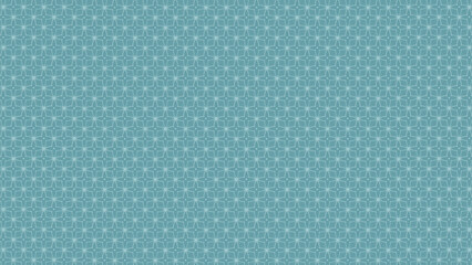 seamless Starlight motif background pattern on a solid, medium-toned teal or light blue background 
color