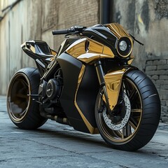 heavy bike. generative ai