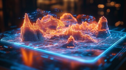 Digital topography