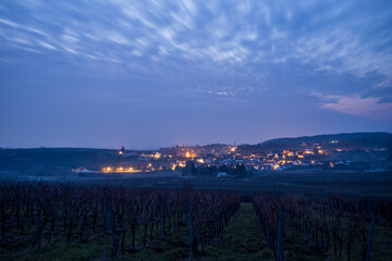 morning lights in the village