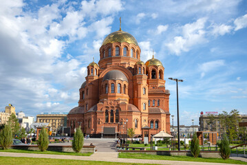 The modern Alexander Nevsky Cathedral. Volgograd