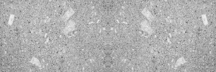 Obraz premium Wall terrazzo texture gray blue of stone granite black white background marble surface pattern sandstone small have mixed sand tile background.