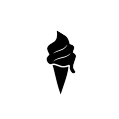 ice cream silhouette