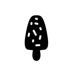 ice cream silhouette