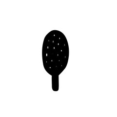 ice cream silhouette