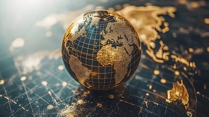 Global Networking Business Structure with Data Exchange and Customer Connectivity