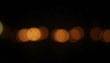Night city lights bokeh blur, urban background, design element