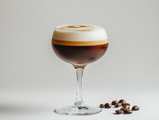Elegant Espresso Martini Close-Up