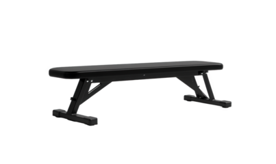 A black leather chair in the gym