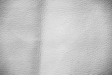 Macro shot white leather texture background