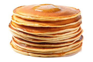 stack of pancakes image isolated on transparent background