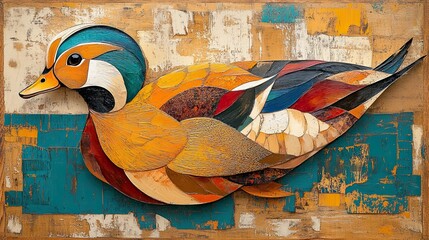 The Mandarin duck