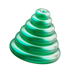 Cone Abstract Shape 3D Icon