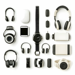 Fototapeta premium set of music icons